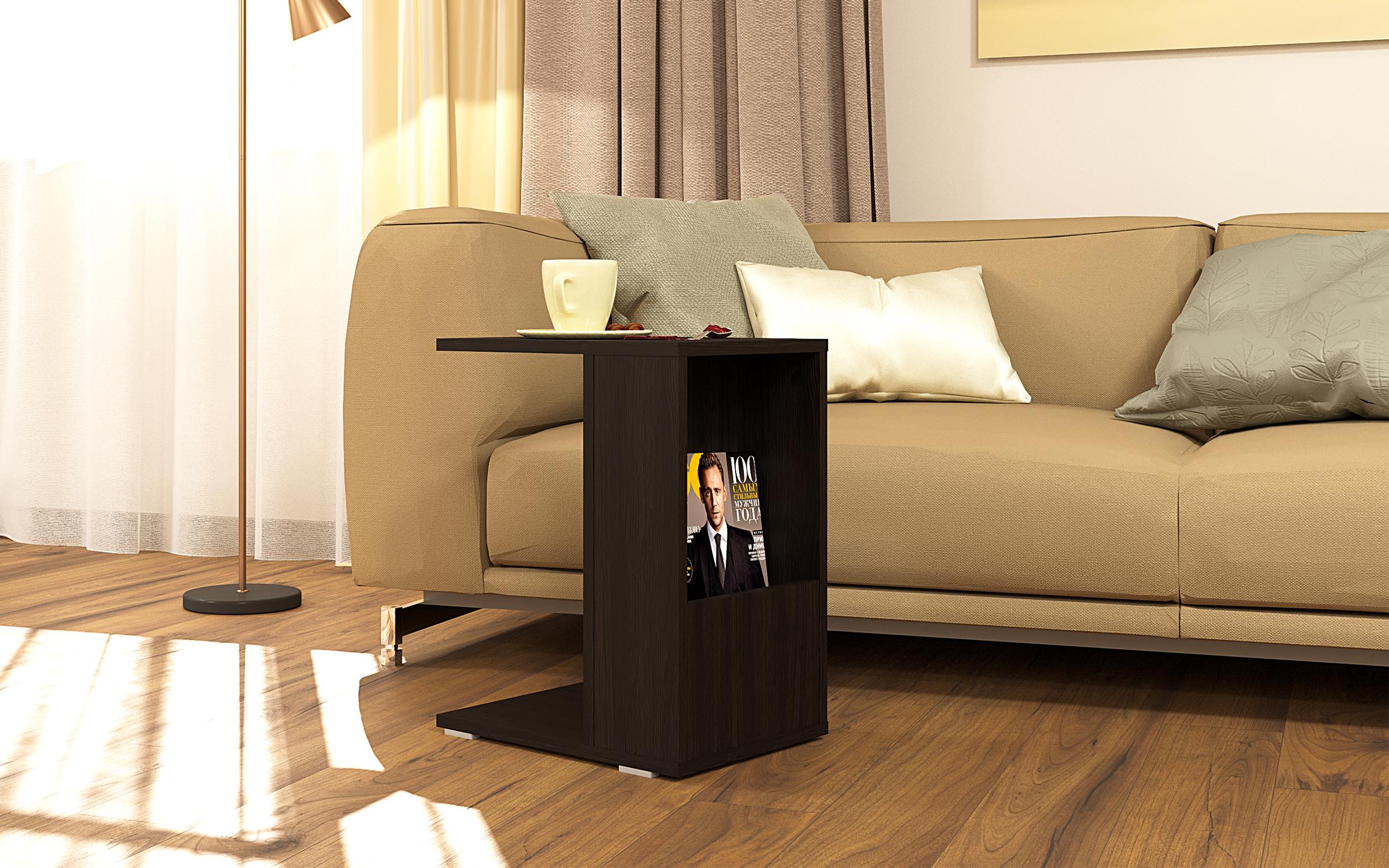 Side table Prima, Louisiana Wenge  1